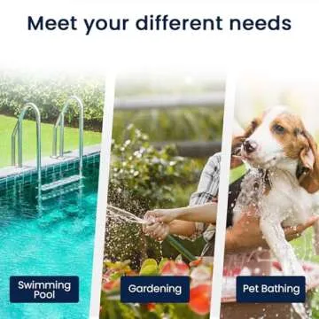 GLACIER FRESH Garden Hose Filter for Clean Water Access