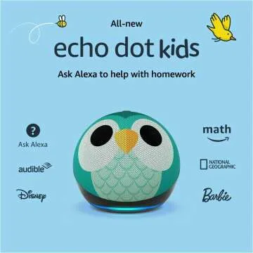 Echo Dot Kids 5th Gen Smart Speaker for Children