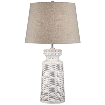 Ceramic Table Lamp Rustic Elegance 360 Lighting 26 Inch