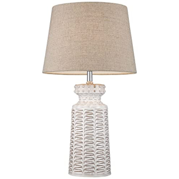 Ceramic Table Lamp Rustic Elegance 360 Lighting 26 Inch