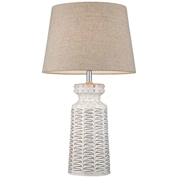 Ceramic Table Lamp Rustic Elegance 360 Lighting 26 Inch