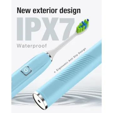 7AM2M Sonic Electric Toothbrush for Kids & Adults - 120 Days Battery