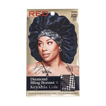 Red Kiss Silky Edge Bonnet - Style & Comfort