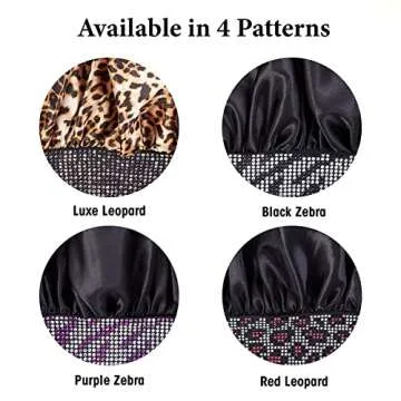 Red Kiss Silky Edge Bonnet - Style & Comfort