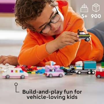 LEGO Classic Creative Vehicles Building Toy - 5 & Up - Fun & Engaging!