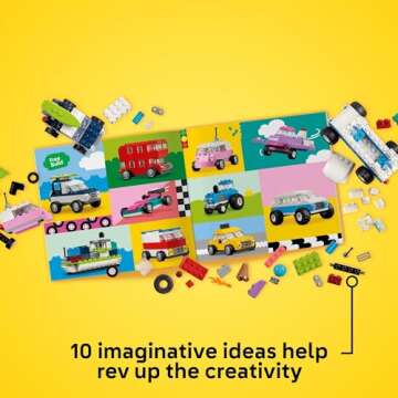 LEGO Classic Creative Vehicles Building Kit for Kids