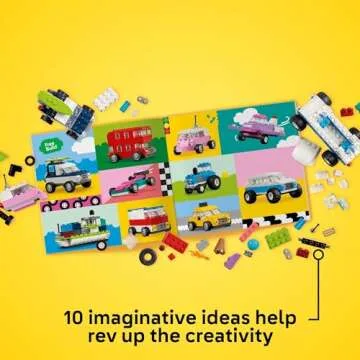 LEGO Classic Creative Vehicles Building Kit for Kids