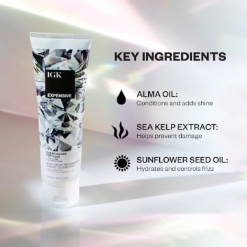 IGK Expensive Amla Oil Hi-Shine Topcoat for Radiant Hair