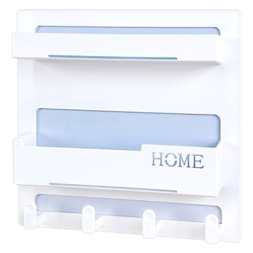 Floating Bedside Shelves: Stylish Self-Stick Organizer