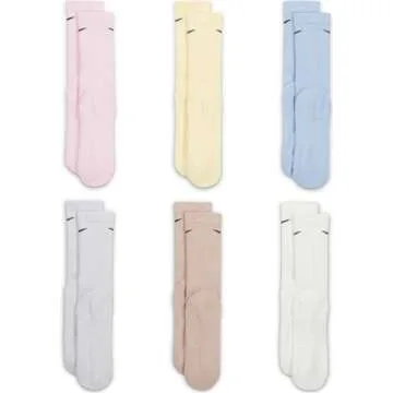 Nike Unisex Everyday Plus Cushioned Training Crew Socks