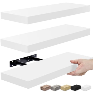 Stylish Sorbus Floating Shelves for Effortless Storage
