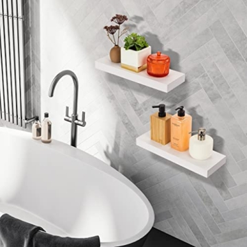 Stylish Sorbus Floating Shelves for Effortless Storage