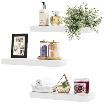 Stylish Sorbus Floating Shelves for Effortless Storage