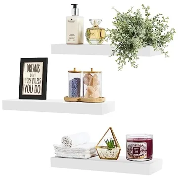 Stylish Sorbus Floating Shelves for Effortless Storage