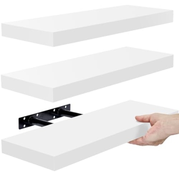 Stylish Sorbus Floating Shelves for Effortless Storage