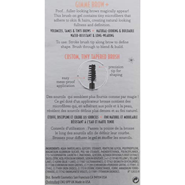 Benefit Gimme Brow+ Volumizing Brow Gel for Natural Look