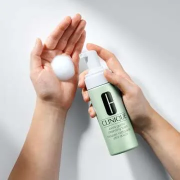 Clinique 3-Step Extra Gentle Cleansing Foam For Dry + Sensitive Skin, 4.2 Fl Oz