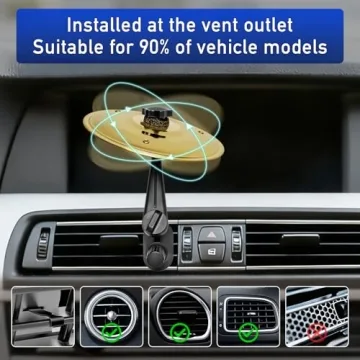 Car Cymbal Drum Air Vent Set - Fun Musical Accessory