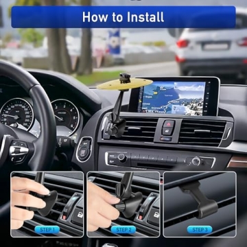 Car Cymbal Drum Air Vent Set - Fun Musical Accessory