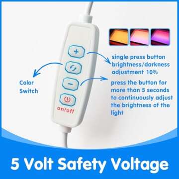 Odoorgames Sand Painting Light Box, Sensory Light Table for Kids - 3 Color Temperature & 10 Levels Adjustable Brightness, 16" (Blue)