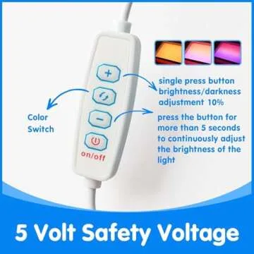 Odoorgames Sand Painting Light Box, Sensory Light Table for Kids - 3 Color Temperature & 10 Levels Adjustable Brightness, 16" (Blue)