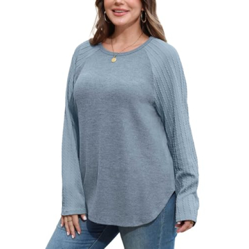 Stylish Sampeel Sweater for Women Long Sleeve Tops