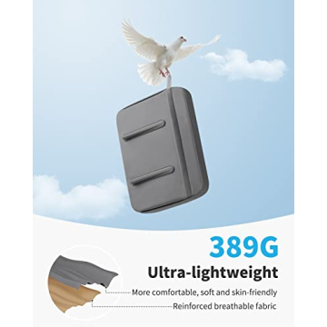 SAIJI Lightweight Lap Desk for Laptops Up to 17 Inches