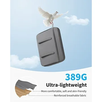 SAIJI Lightweight Lap Desk for Laptops Up to 17 Inches