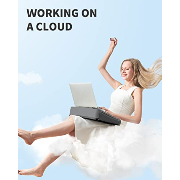 SAIJI Lightweight Lap Desk for Laptops Up to 17 Inches