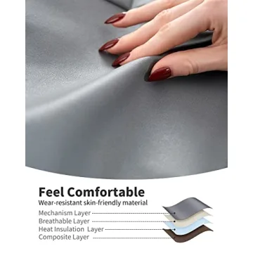 SAIJI Lightweight Lap Desk for Laptops Up to 17 Inches