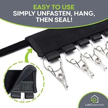 LokiEssentials Hat Rack for Baseball Caps, Hanging Hat Organizer Display Holder, Hanger Hat Holder for Closet, Ball Cap Hat Storage Ideas (2-Pack)