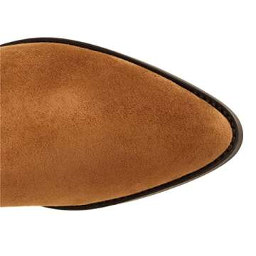 SheSole Women's Fringe Western Cowboy Boots Wide Calf Cowgirl Brown US 8