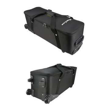 MagicLine Studio Trolley Case with Telescopic Handle 32.3x11x11.8 inch/82x28x30 cm, Rolling Camera Case,Carrying Bag with Wheels for Light Stands, Tripods, Strobes and Studio Lights,Telescopes.