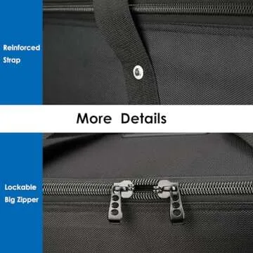 MagicLine Studio Trolley Case with Telescopic Handle 32.3x11x11.8 inch/82x28x30 cm, Rolling Camera Case,Carrying Bag with Wheels for Light Stands, Tripods, Strobes and Studio Lights,Telescopes.