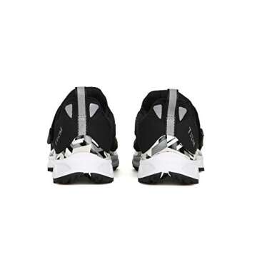 TIEM Slipstream - Black Geometric - Indoor Cycling Shoe, SPD Compatible (Women's Size 7.5)