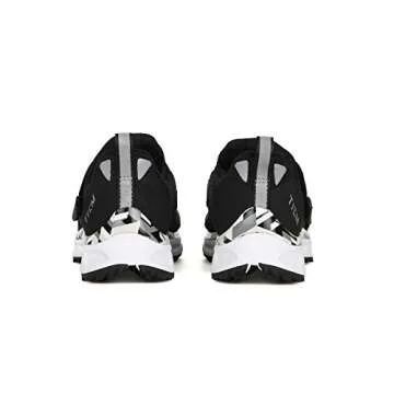 TIEM Slipstream - Black Geometric - Indoor Cycling Shoe, SPD Compatible (Women's Size 7.5)