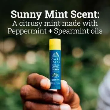 Oars + Alps Shine Free Lip Balm SPF 18 Hydrating Protection