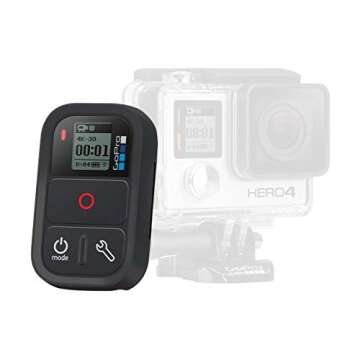 GoPro Smart Remote Control - Compatible with HERO8 Black, MAX, HERO7 Black, HERO6 Black, HERO5 Black, HERO5 Session, and Fusion (GoPro Official Accessory)