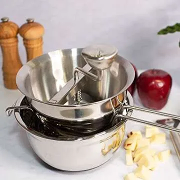 Küchenprofi Stainless Steel Food Mill - Versatile & Durable