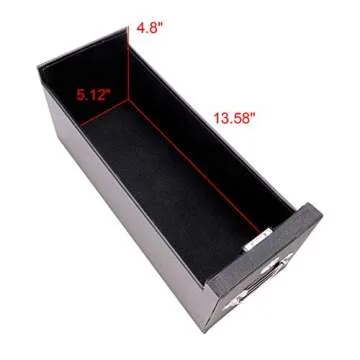 Vaultz CD Case Holder - File Cabinet CD Rack w/ 4 Drawers and Key Locks, 14 x 14.5 x 15.5 Inch DVD Organizer and CD Storage Box - Black