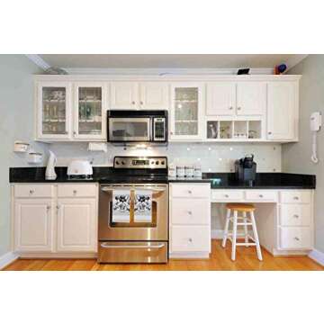 Disney Mickey and Minnie Mouse Kitchen Towels Set, 2pk - Stylish Kitchen Accessories Designed with Black, White Vintage Disney Mickey and Minnie Icons-Durable Tea Towels Perfect for Any Kitchen Decor