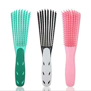 Hair Comb, Massage Comb, Curly Hair Comb, Straight Hair Comb(Pink)