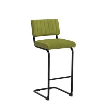 ONEVOG 30'' Modern Bar Stools - Stylish Velvet Chairs
