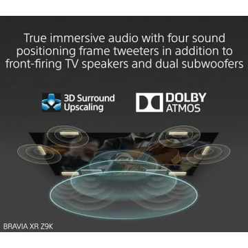 Sony 85" 8K Ultra HD TV Z9K Series – Smart Gaming TV