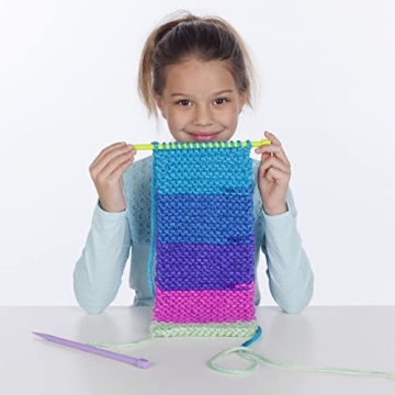 Creativity for Kids Learn to Knit Pocket Scarf Kit