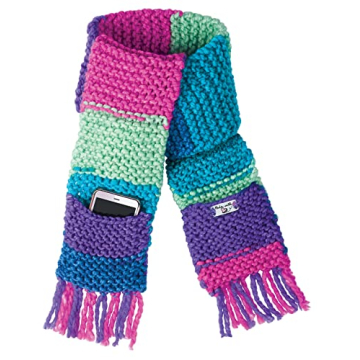 Creativity for Kids Learn to Knit Pocket Scarf Kit