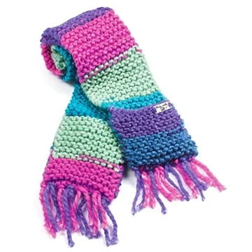 Creativity for Kids Learn to Knit Pocket Scarf Kit