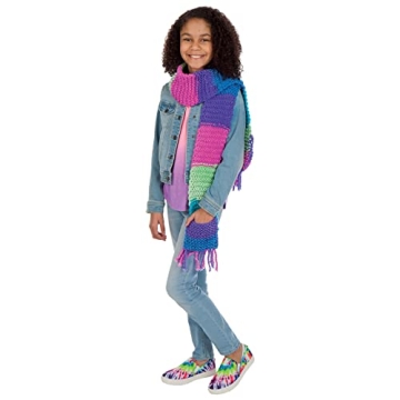 Creativity for Kids Learn to Knit Pocket Scarf Kit