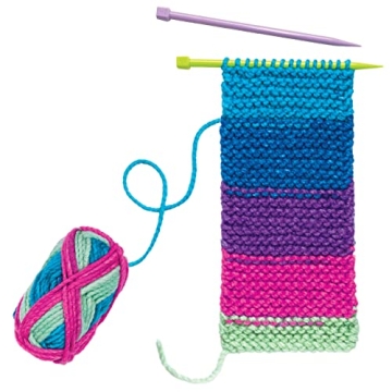 Creativity for Kids Learn to Knit Pocket Scarf Kit