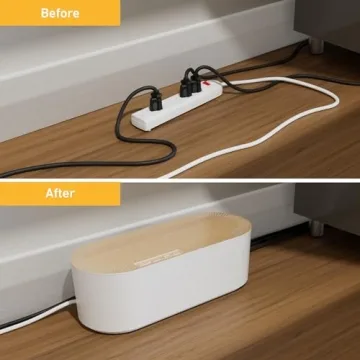 D-Line Cable Management Box for Elegant Cord Control